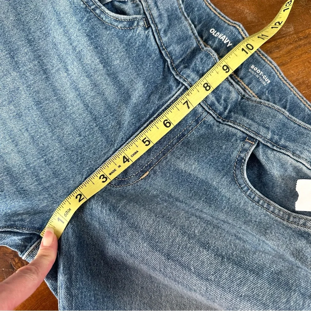 Old‎ Navy bootcut pull on stretchy denim jeans girls XL 14/16 NWT